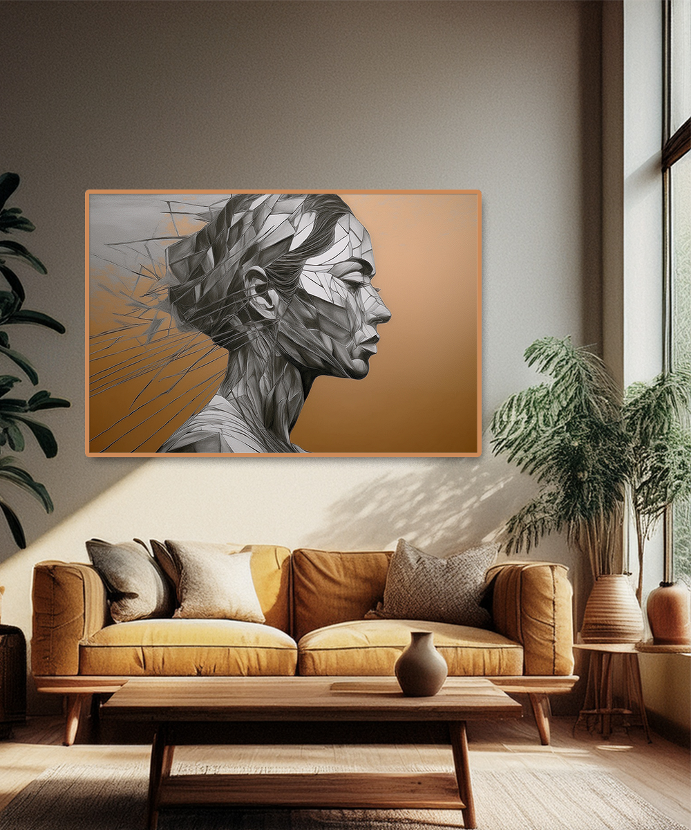 1 PART FLOATING FRAME