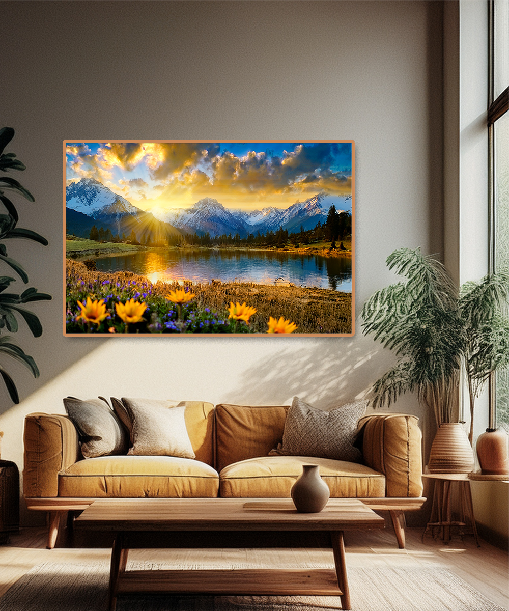 1 PART FLOATING FRAME