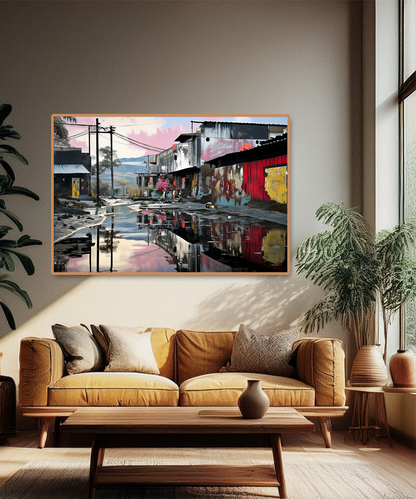 1 PART FLOATING FRAME