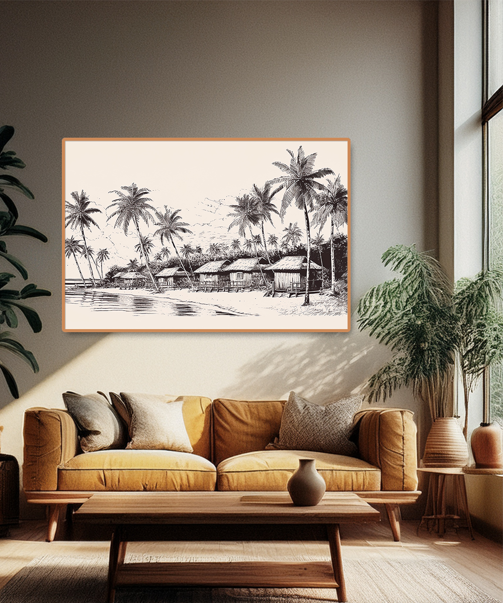 1 PART FLOATING FRAME