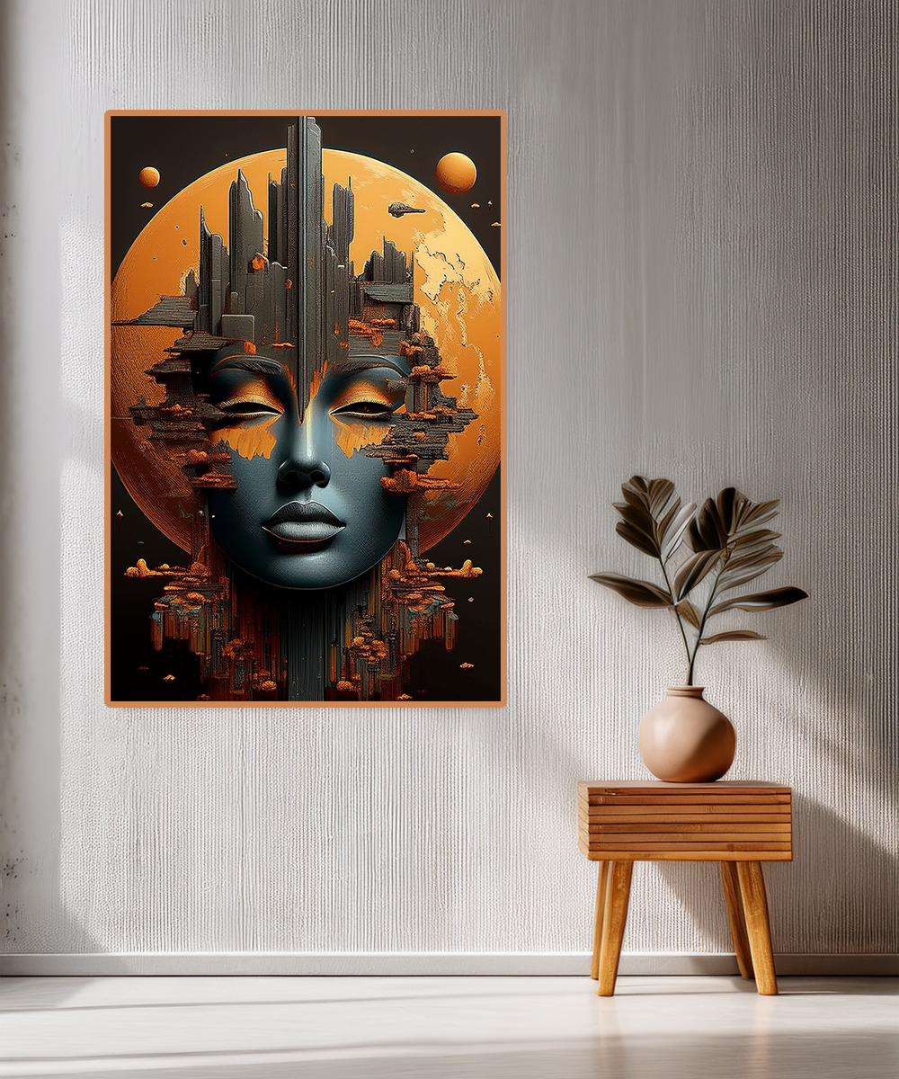 1 PART FLOATING FRAME