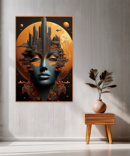 1 PART FLOATING FRAME