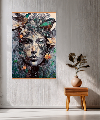 1 PART FLOATING FRAME