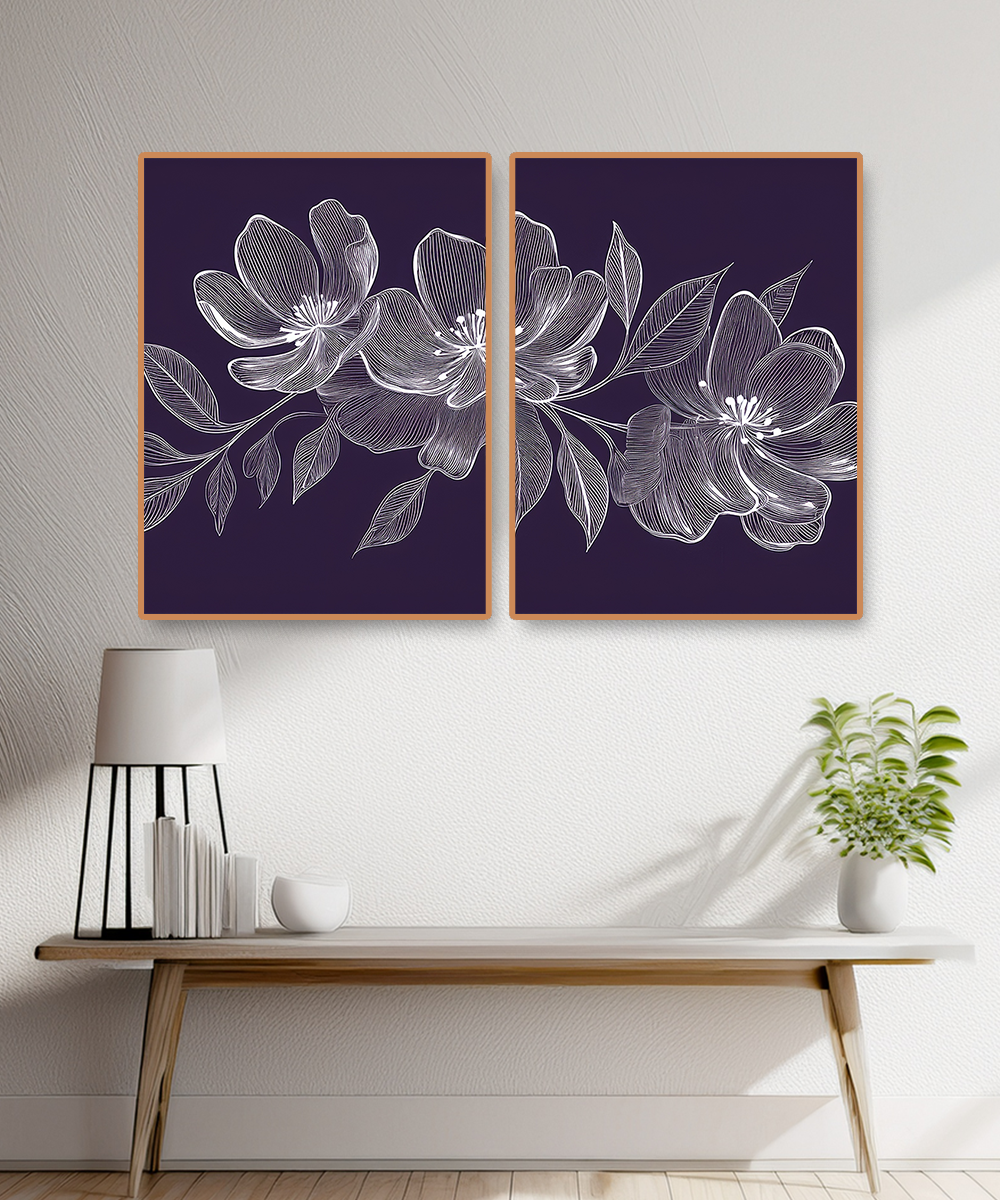 2 PARTS FLOATING FRAME