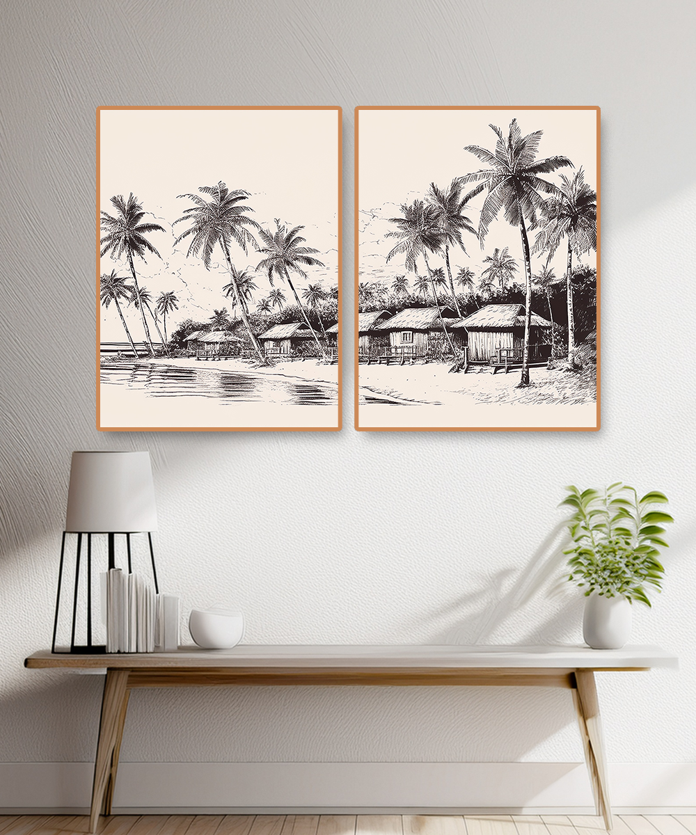 2 PARTS FLOATING FRAME