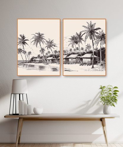 2 PARTS FLOATING FRAME