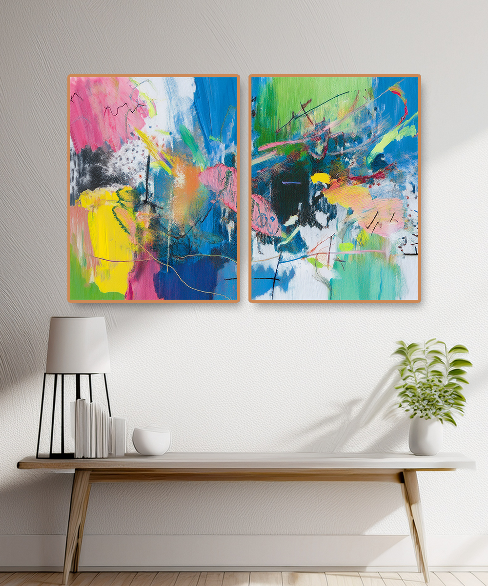 2 PARTS FLOATING FRAME