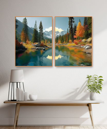 2 PARTS FLOATING FRAME