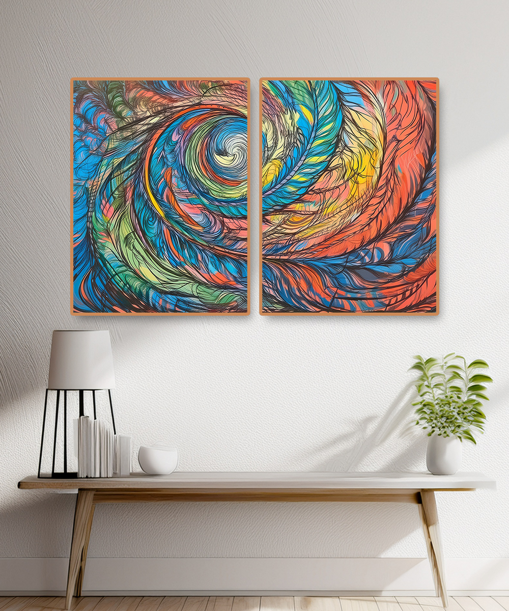 2 PARTS FLOATING FRAME
