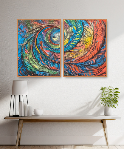 2 PARTS FLOATING FRAME