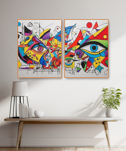 2 PARTS FLOATING FRAME