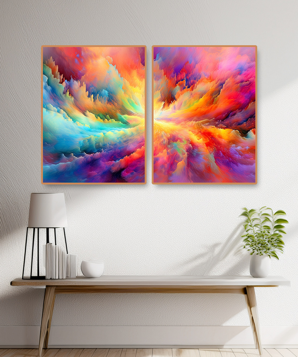 2 PARTS FLOATING FRAME