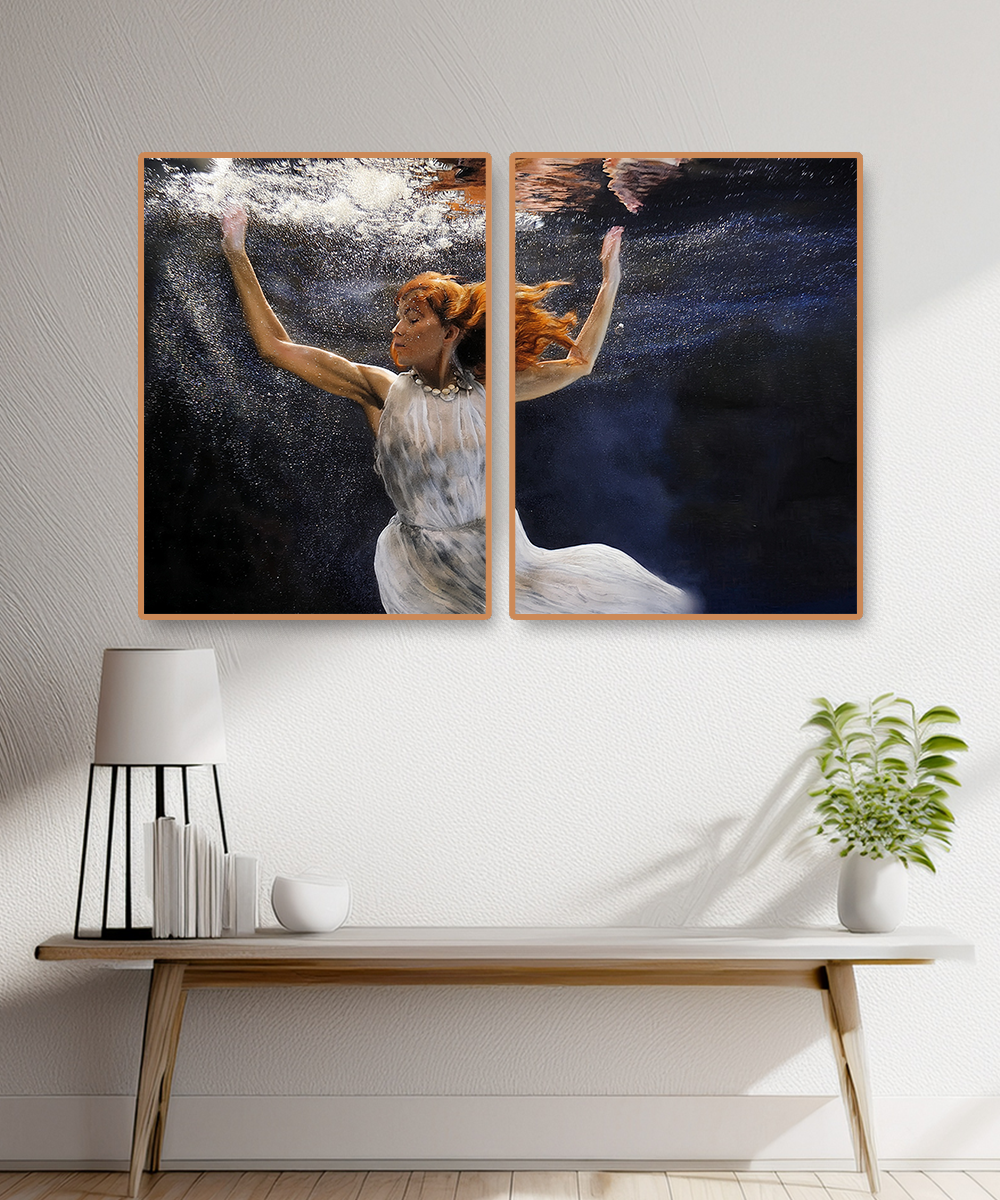 2 PARTS FLOATING FRAME