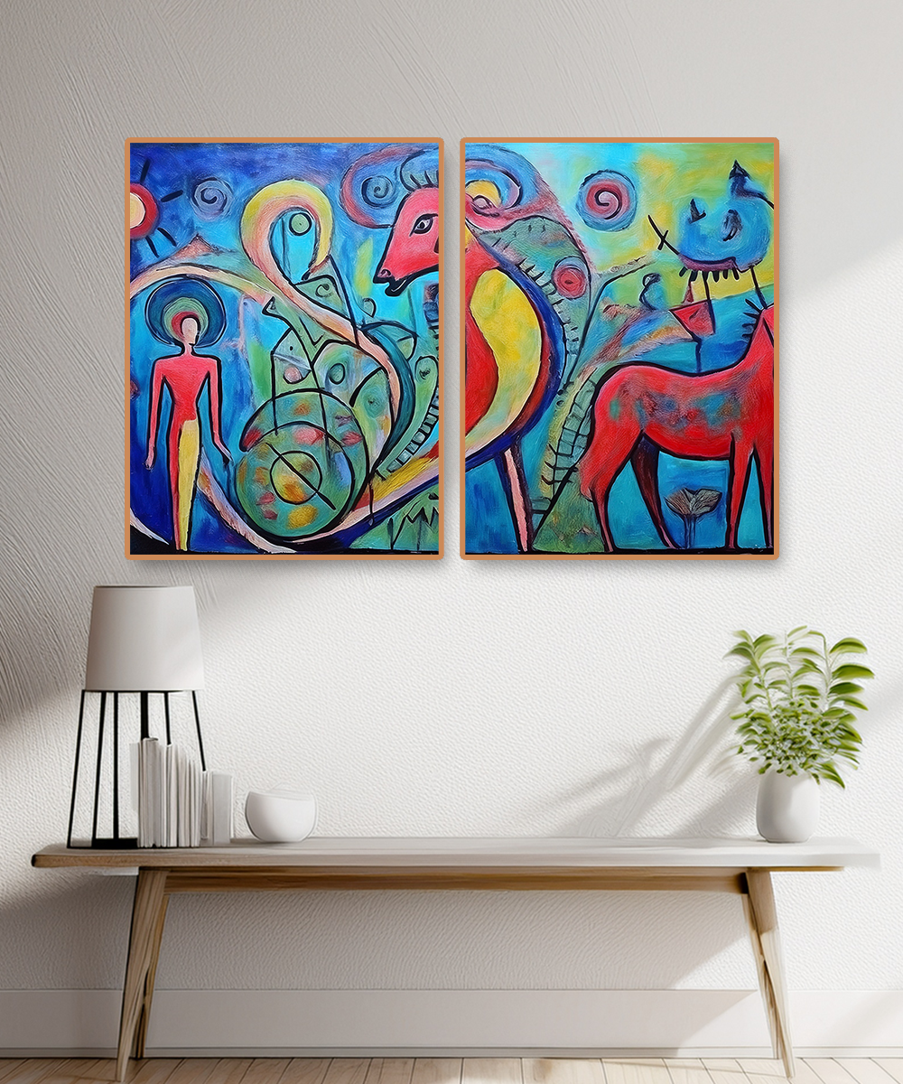 2 PARTS FLOATING FRAME