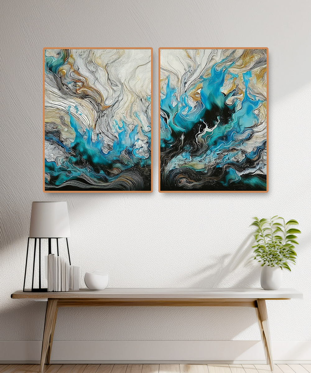 2 PARTS FLOATING FRAME