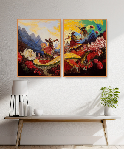 2 PARTS FLOATING FRAME