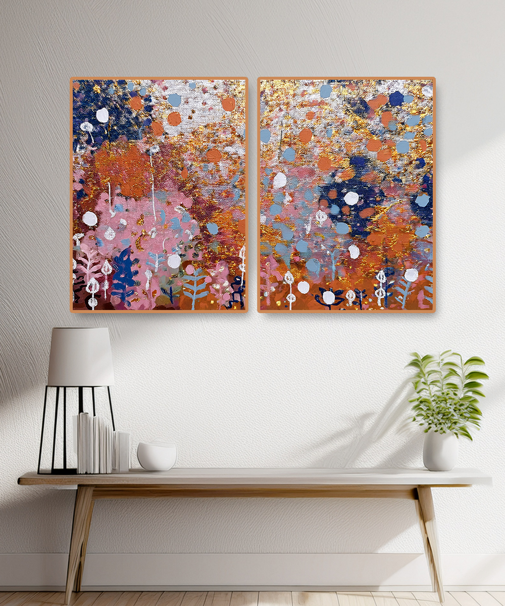 2 PARTS FLOATING FRAME