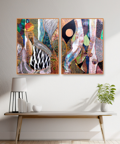 2 PARTS FLOATING FRAME