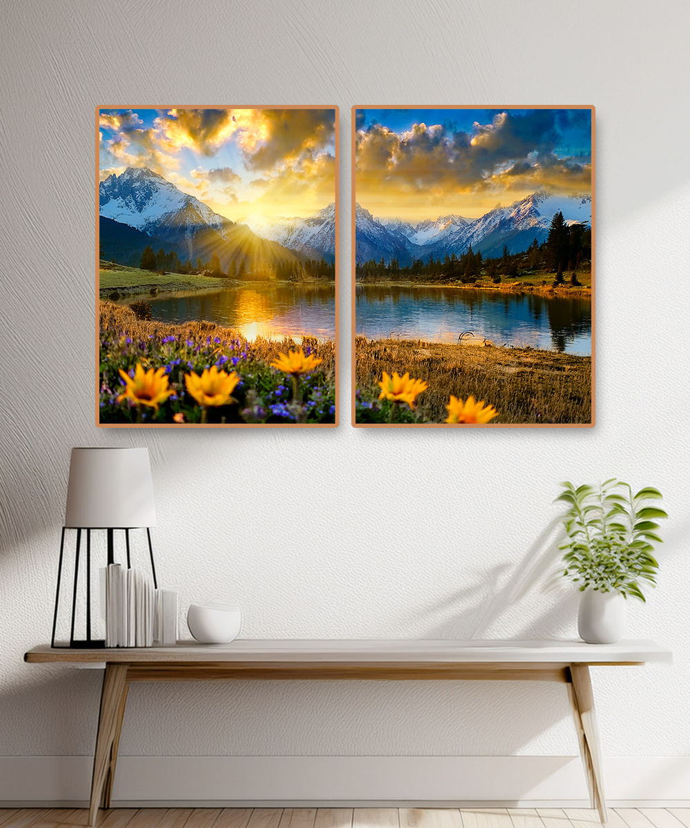 2 PARTS FLOATING FRAME