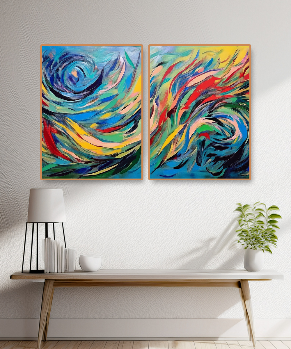 2 PARTS FLOATING FRAME