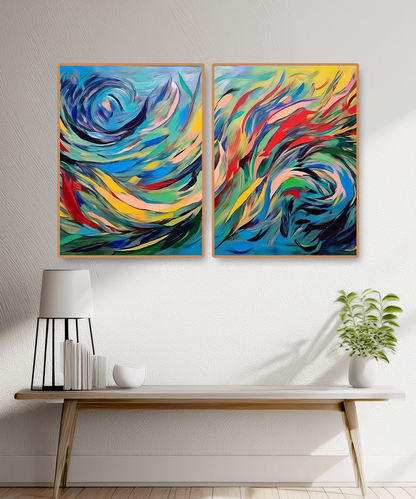 2 PARTS FLOATING FRAME