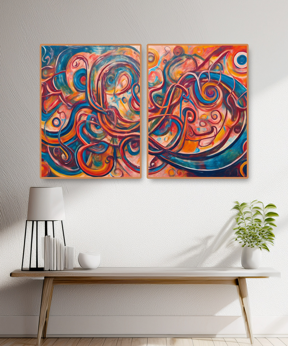 2 PARTS FLOATING FRAME