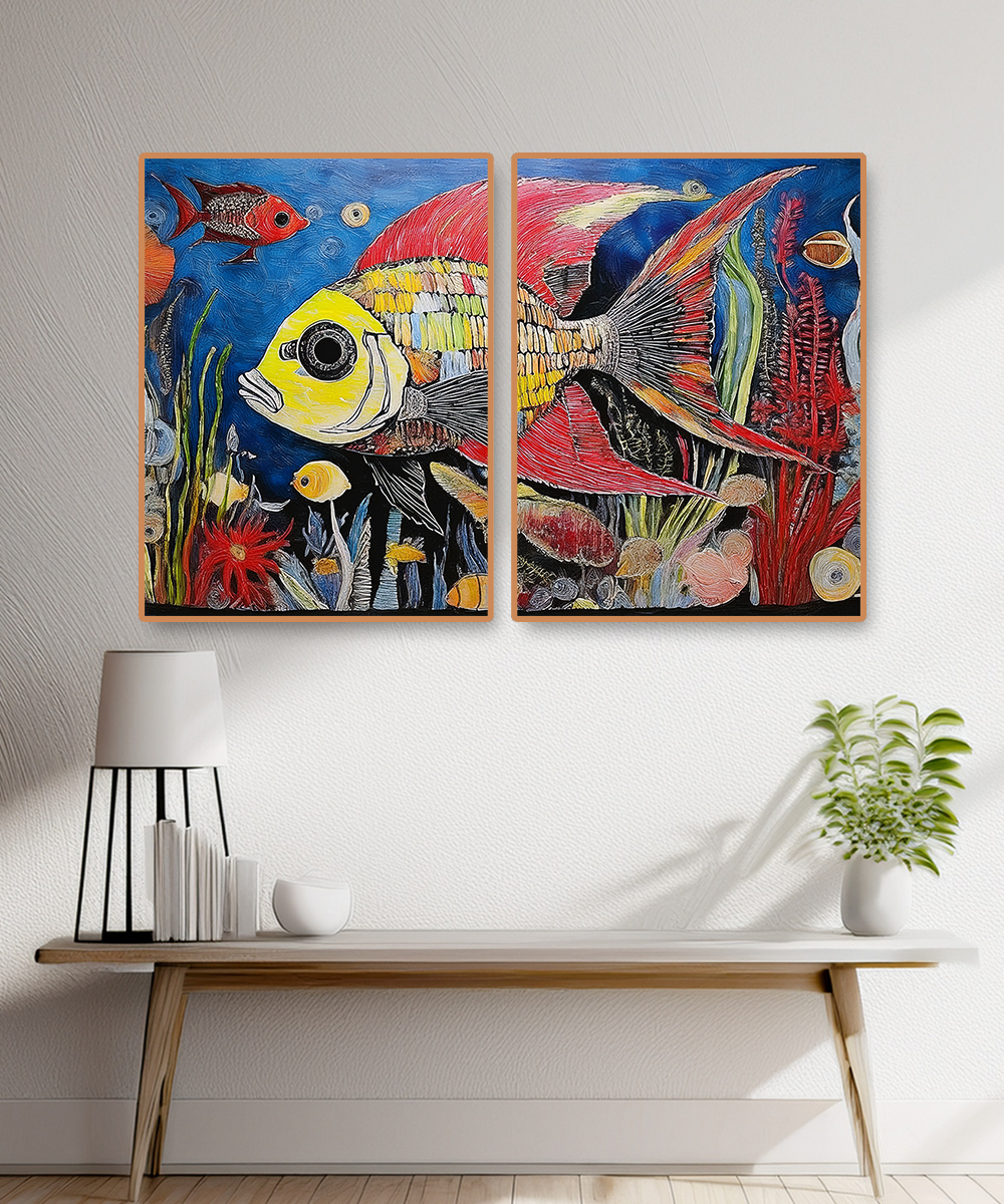 2 PARTS FLOATING FRAME