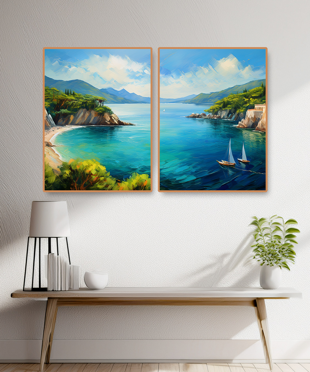 2 PARTS FLOATING FRAME