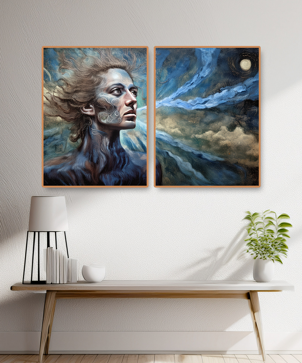 2 PARTS FLOATING FRAME