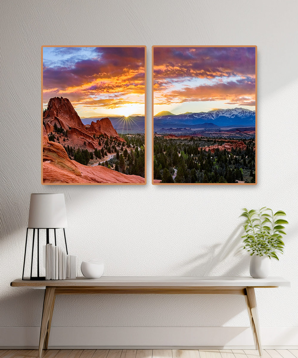 2 PARTS FLOATING FRAME