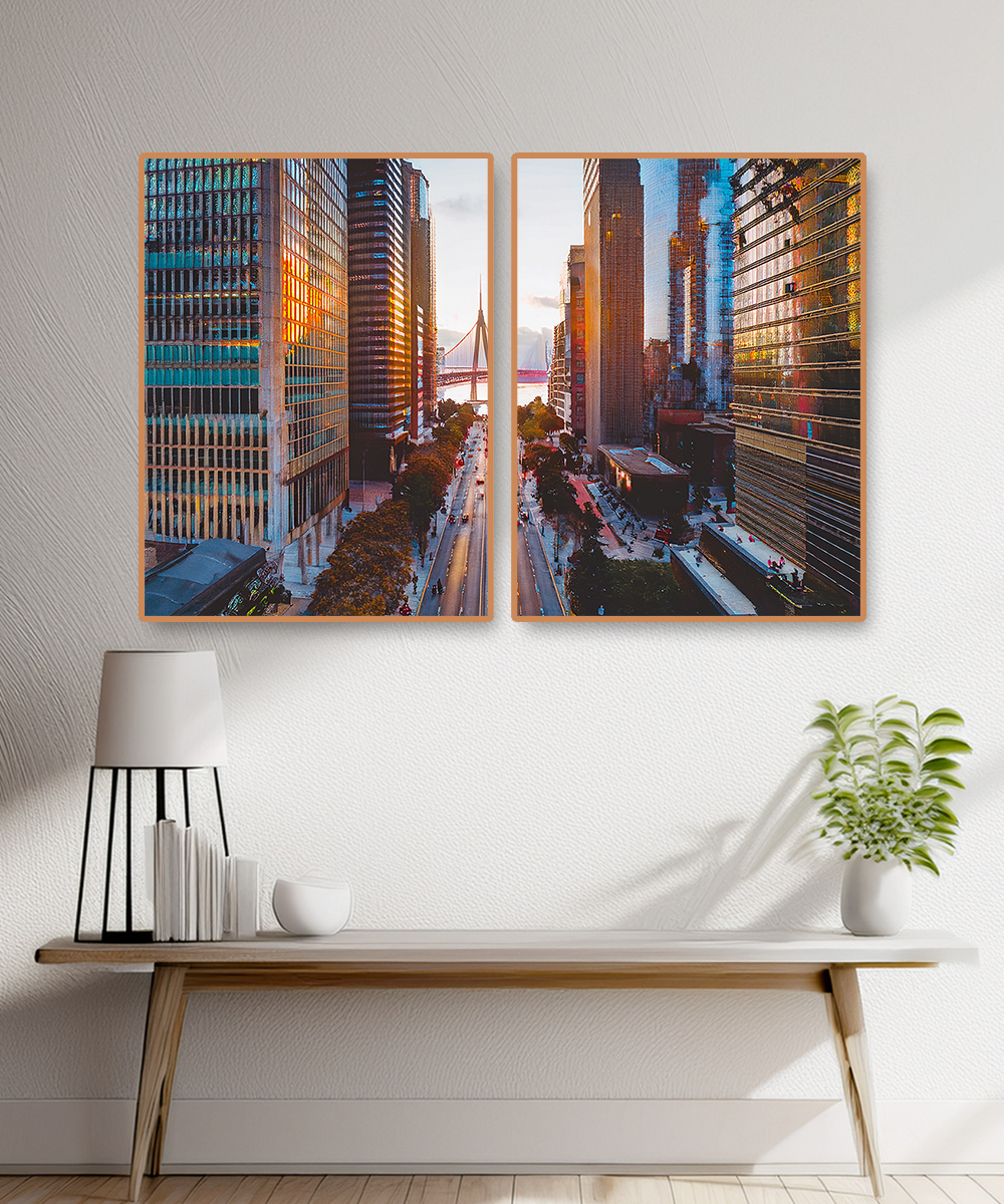 2 PARTS FLOATING FRAME