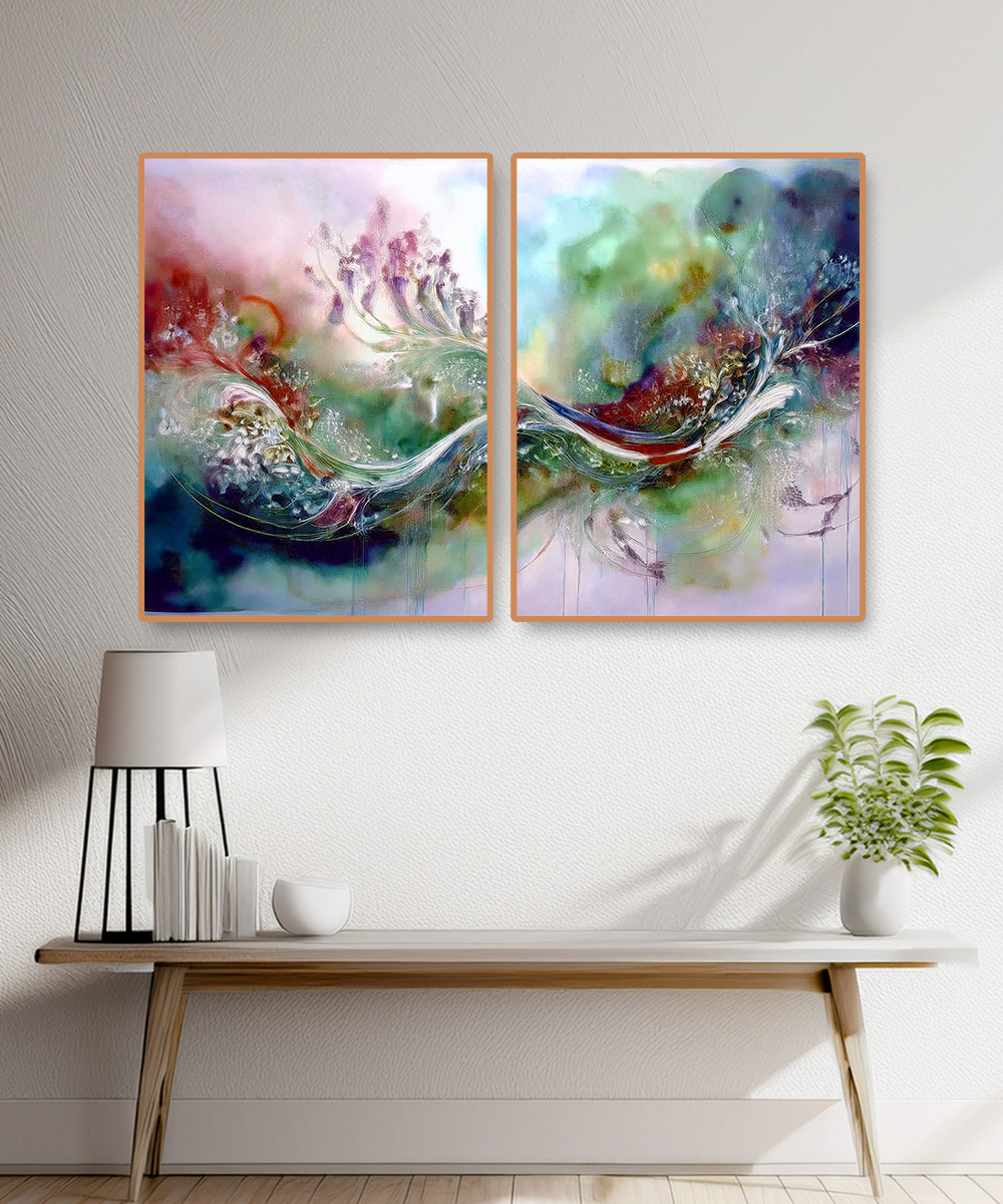2 PARTS FLOATING FRAME