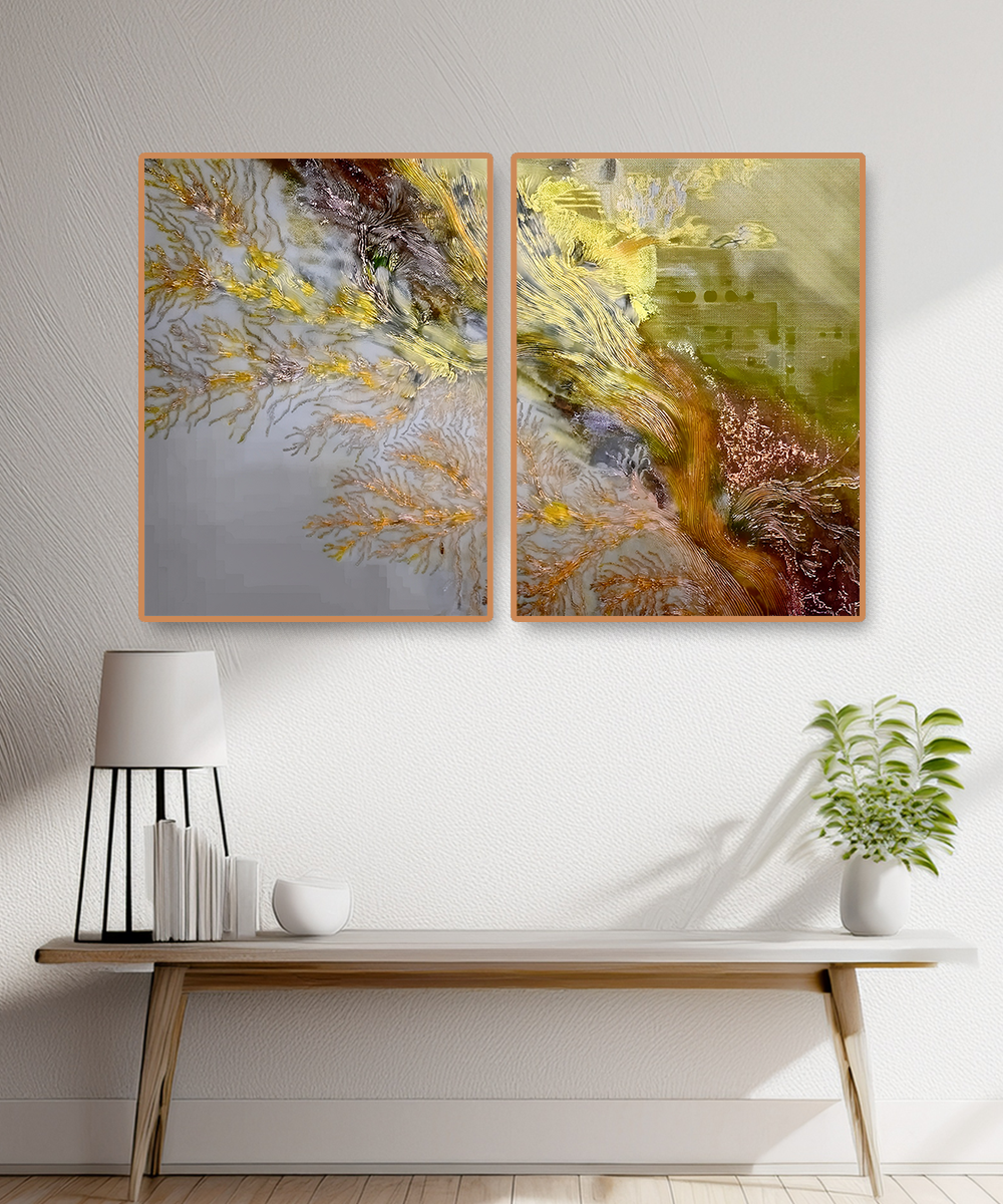 2 PARTS FLOATING FRAME