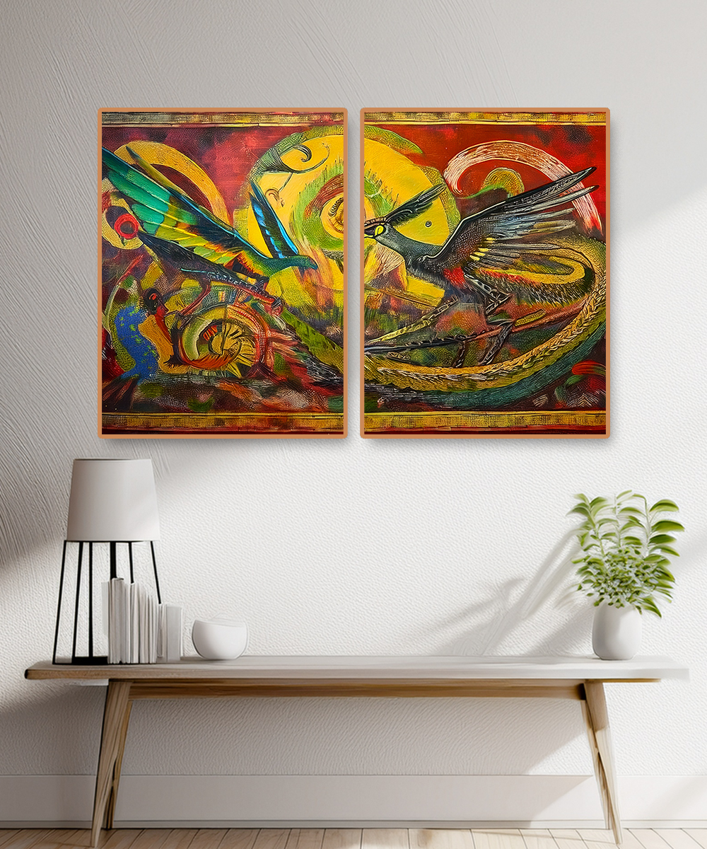2 PARTS FLOATING FRAME