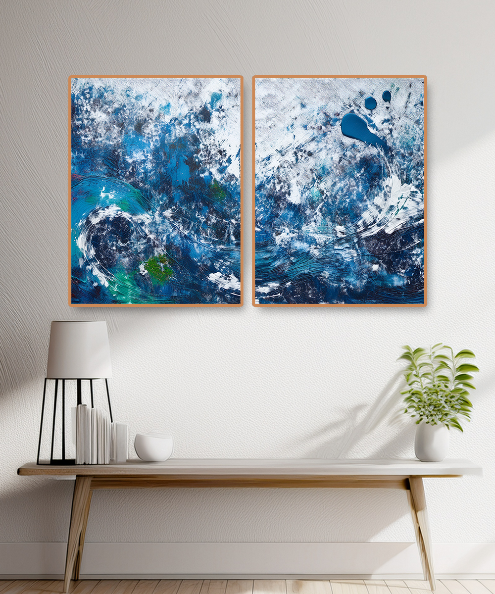 2 PARTS FLOATING FRAME