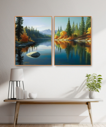 2 PARTS FLOATING FRAME