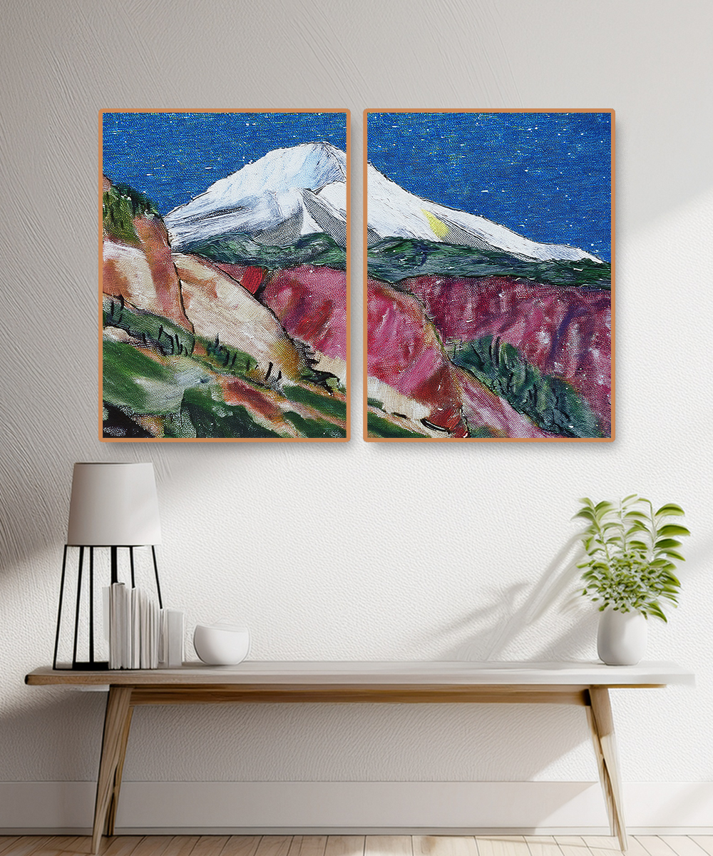 2 PARTS FLOATING FRAME