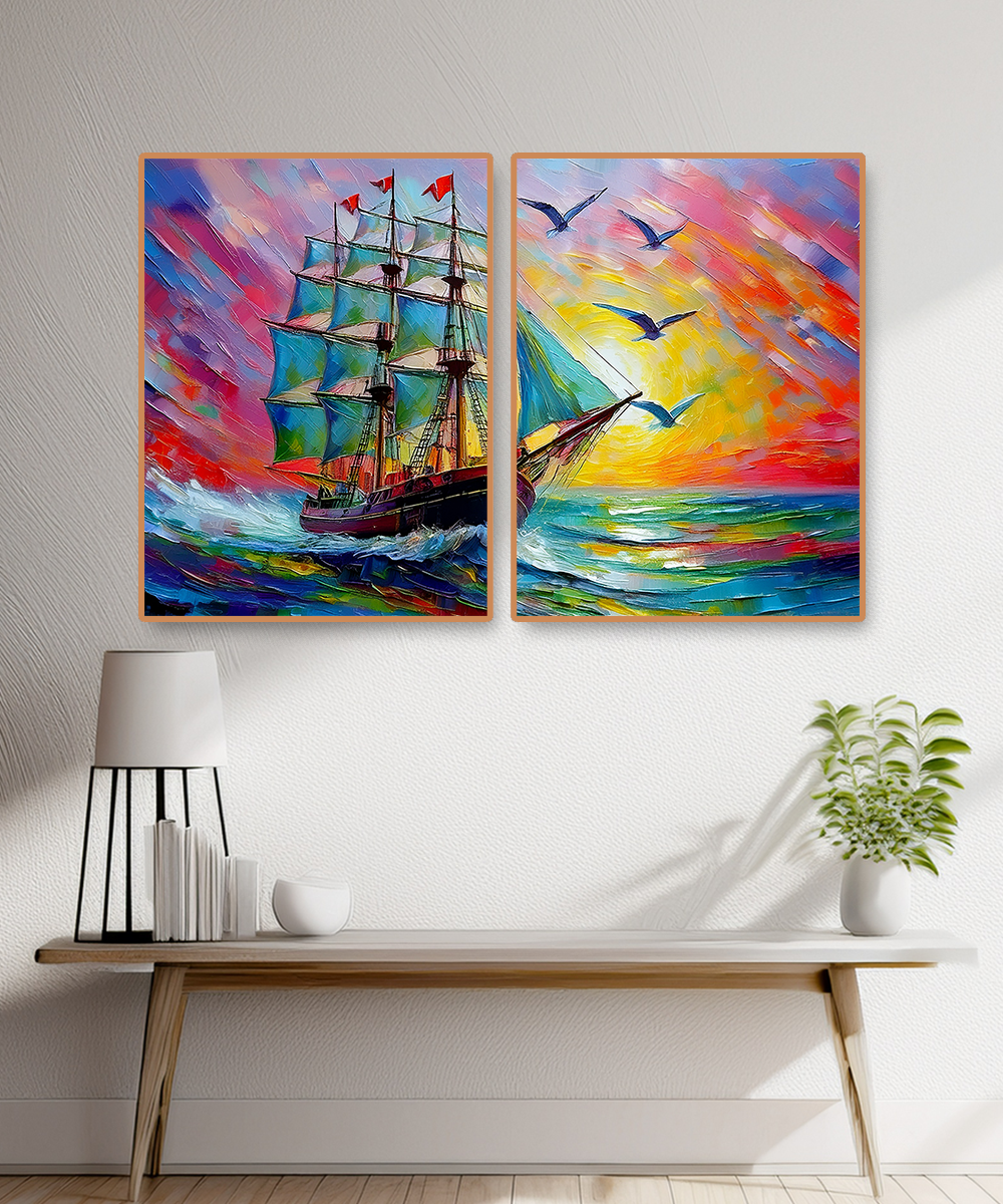 2 PARTS FLOATING FRAME
