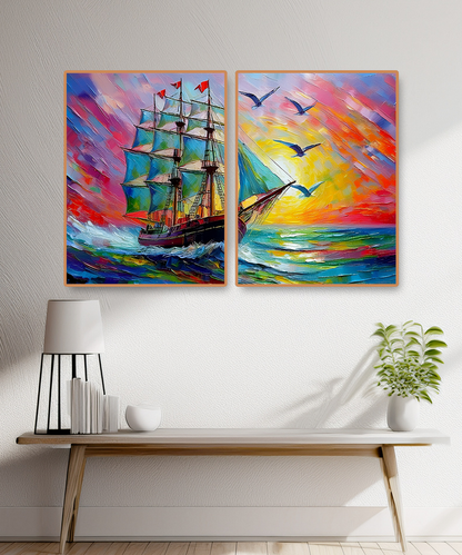 2 PARTS FLOATING FRAME
