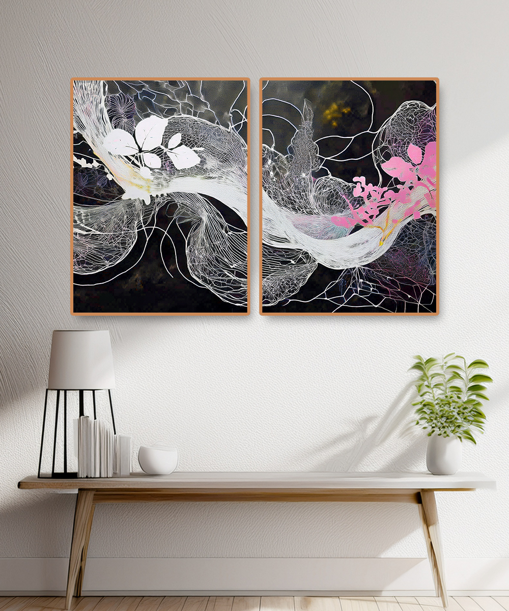 2 PARTS FLOATING FRAME