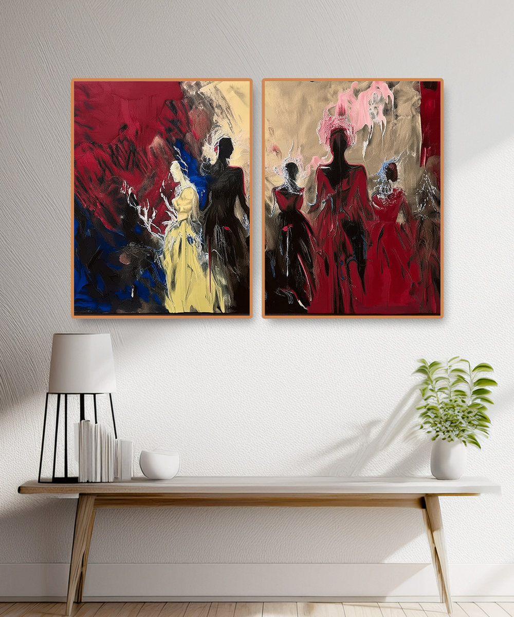 2 PARTS FLOATING FRAME