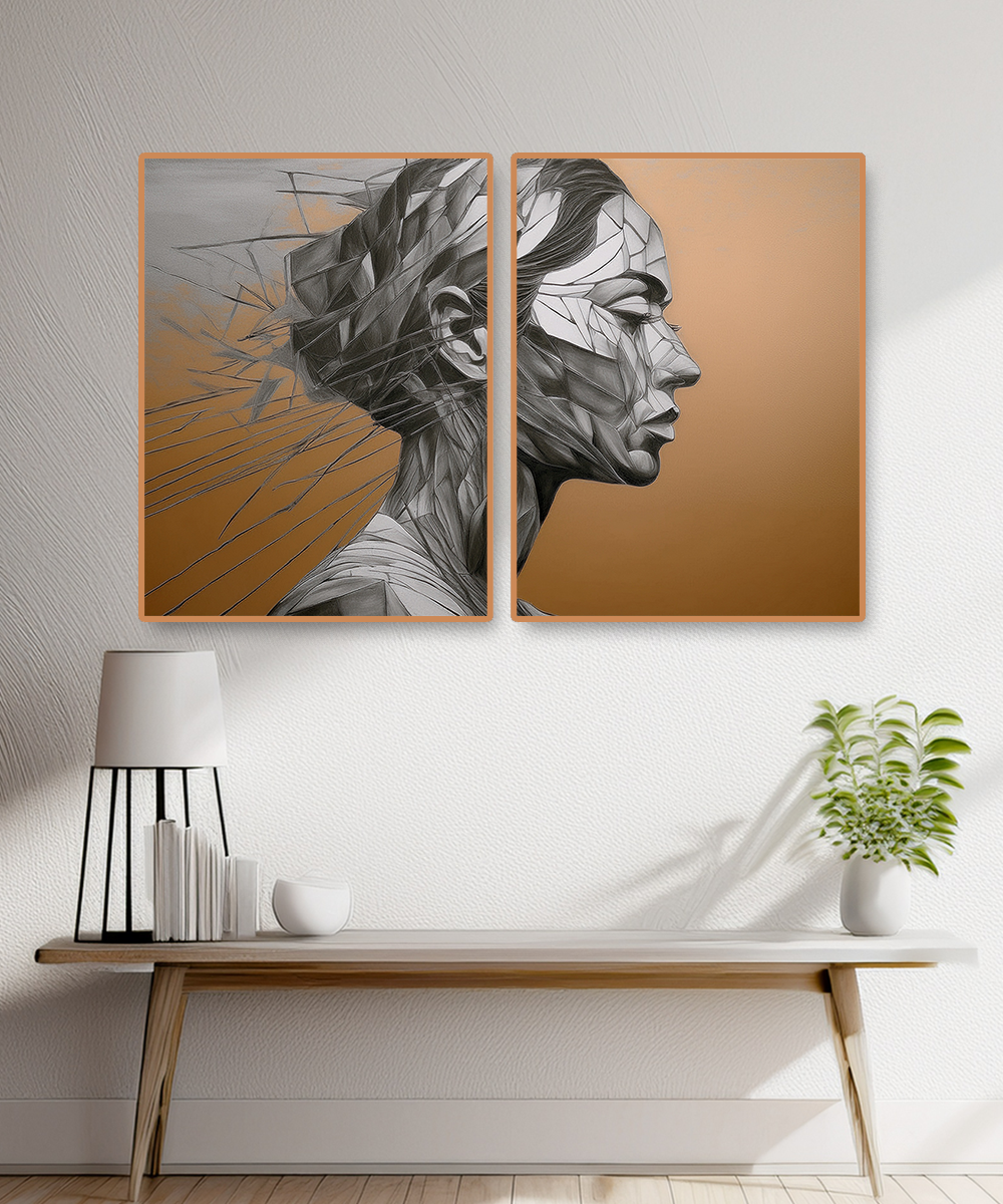 2 PARTS FLOATING FRAME