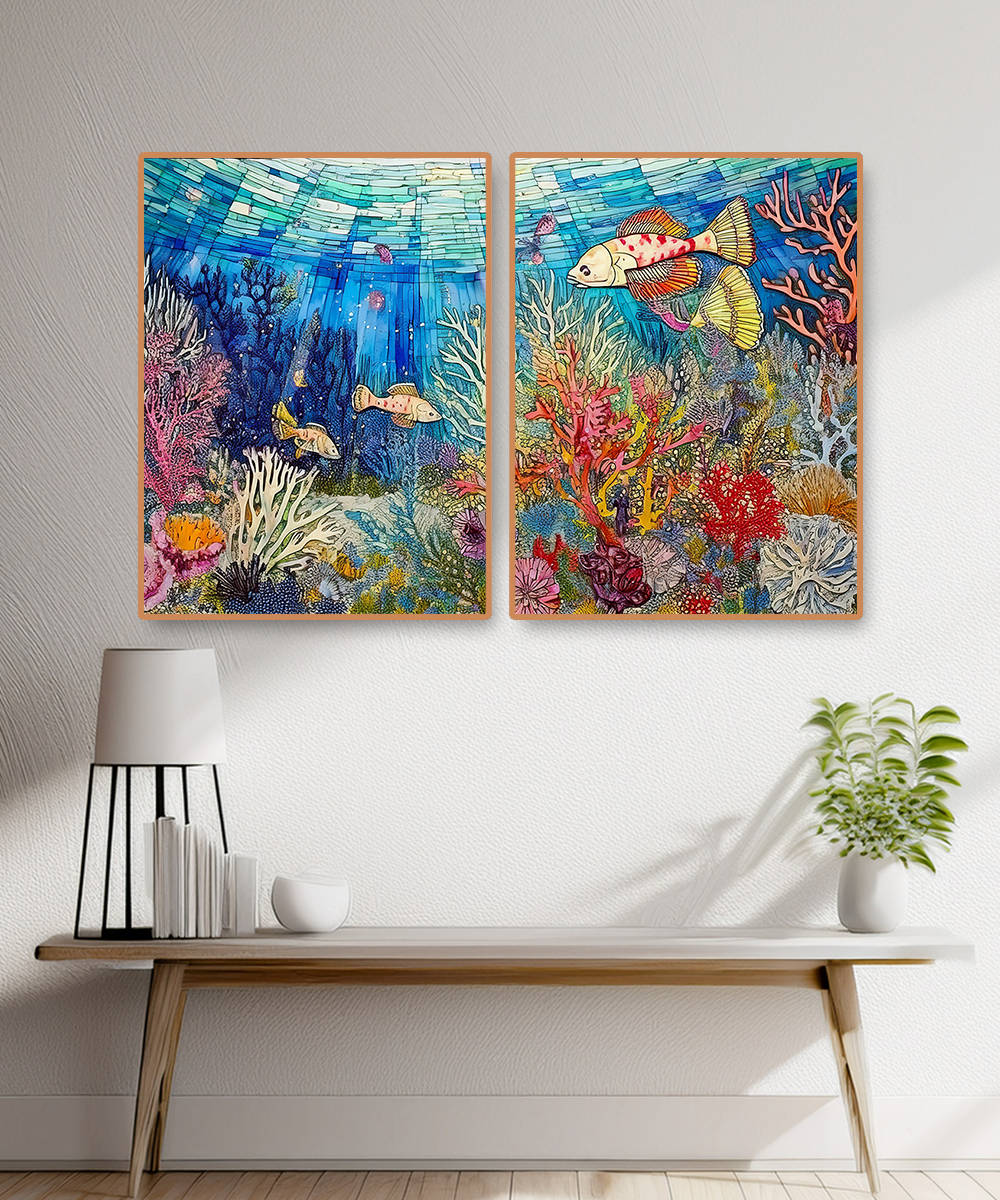 2 PARTS FLOATING FRAME