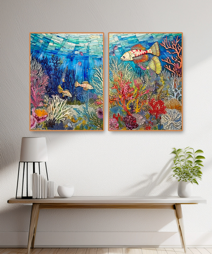 2 PARTS FLOATING FRAME