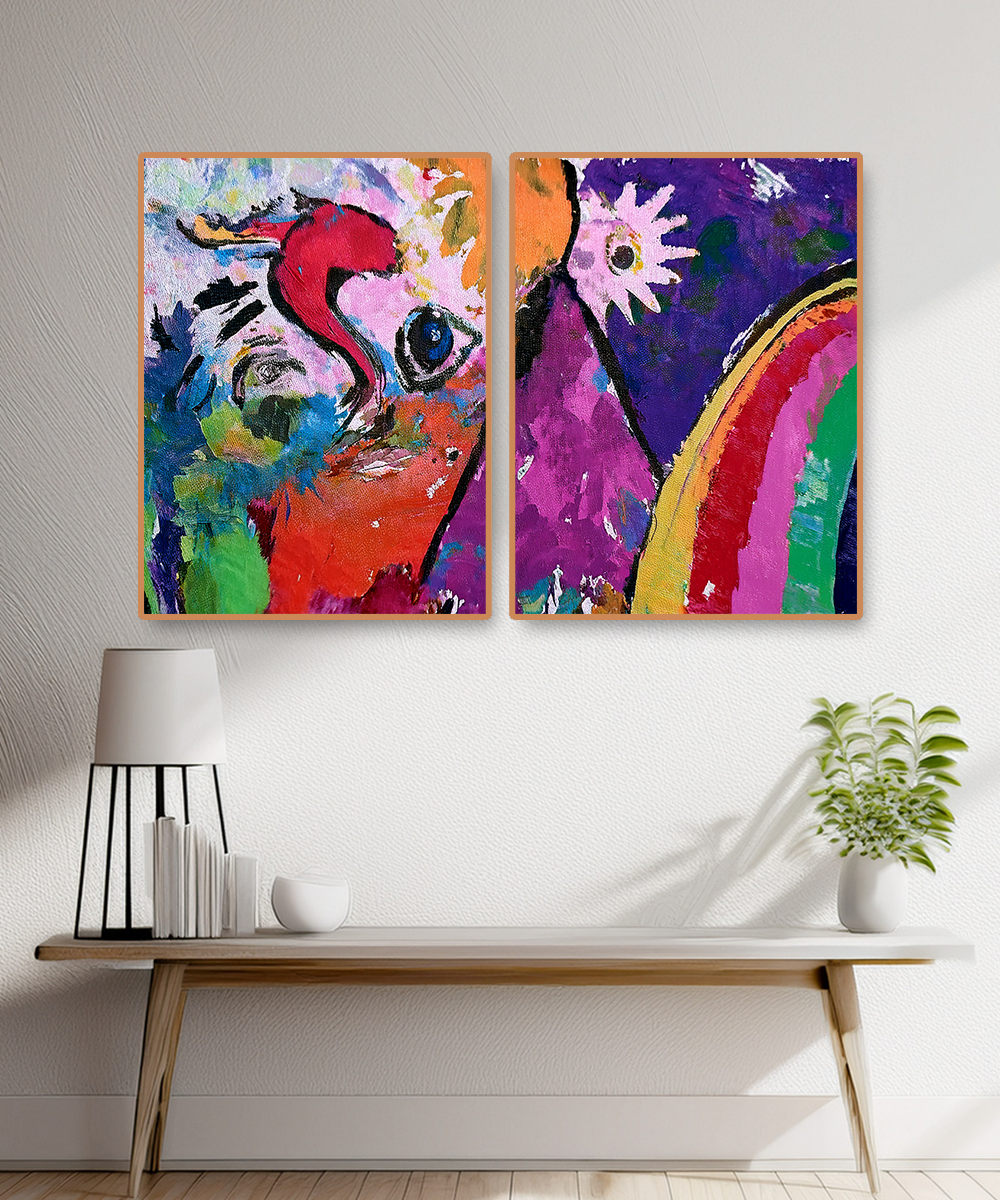 2 PARTS FLOATING FRAME