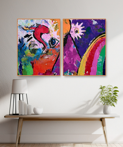 2 PARTS FLOATING FRAME