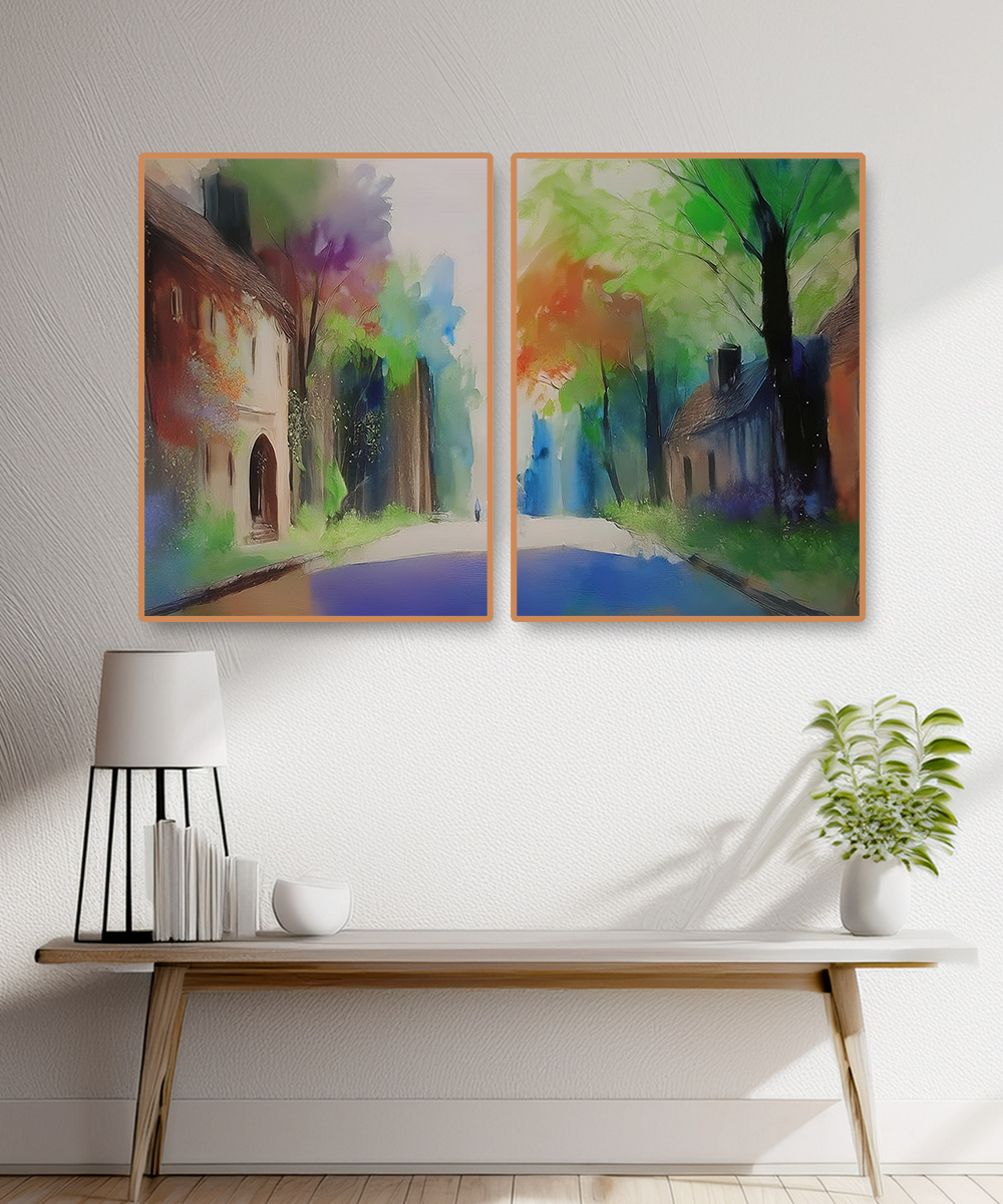 2 PARTS FLOATING FRAME