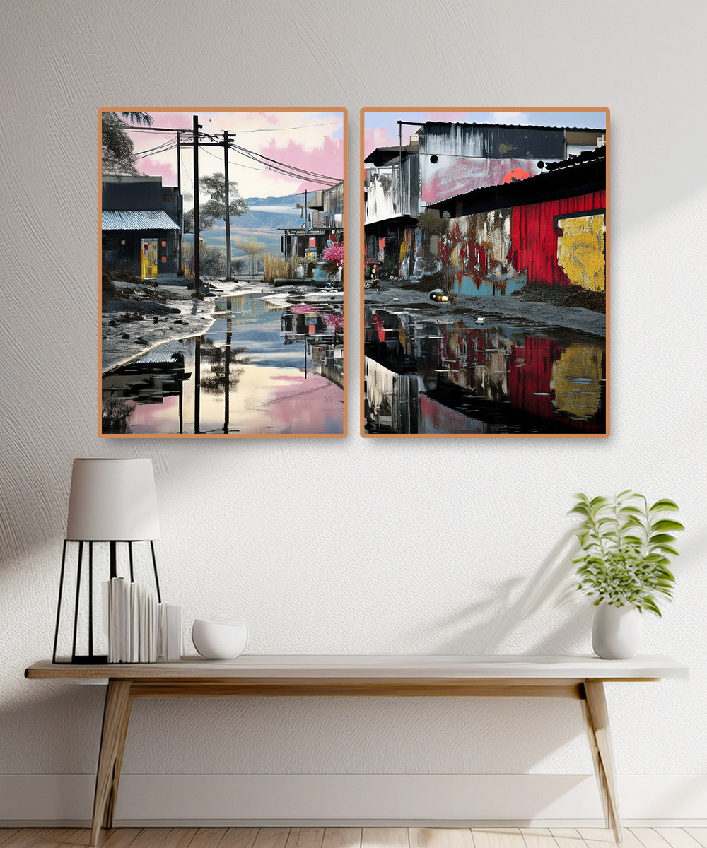 2 PARTS FLOATING FRAME