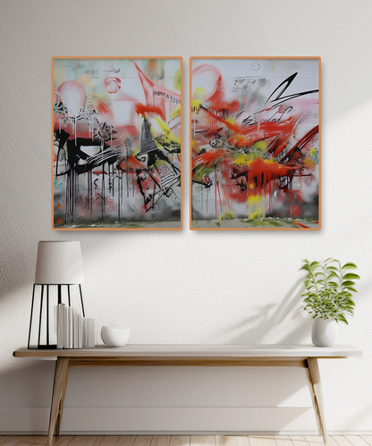 2 PARTS FLOATING FRAME