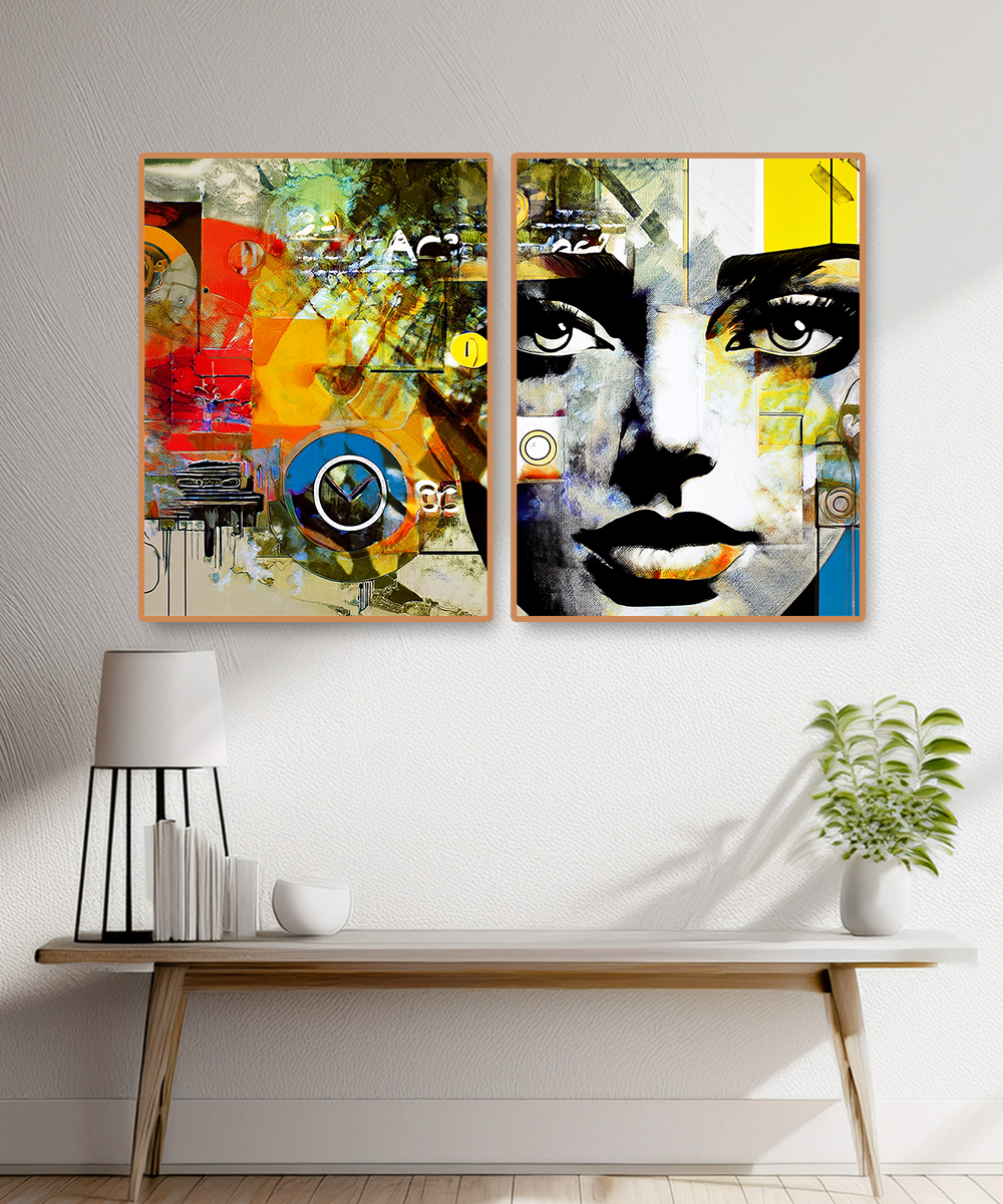 2 PARTS FLOATING FRAME
